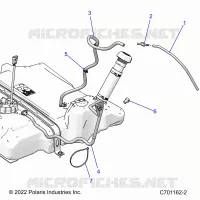 SISTEMA DI ALIMENTAZIONE CARBURANTE, FUEL LINES, STD.