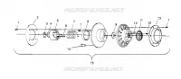 FRIZIONE DRIVEN ASSEMBLY 440 0952760, 440 SKS 0952560,  and EUROPEAN 440 SKS (4929032903C002)