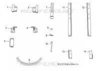 OPZIONI, 2 PASS HARD DOOR REPLACEMENT HARDWARE