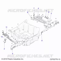 CARROZZERIA POSTERIORE RACK, MOUNTING