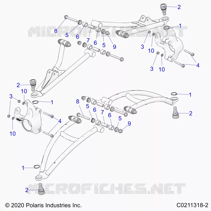 SOSPENSIONI ANTERIORI A-ARM MOUNTING