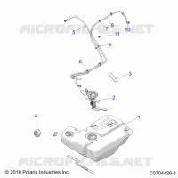 SISTEMA DI ALIMENTAZIONE CARBURANTE, FUEL TANK