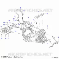 CHASSIS, TELAIO ASM AND SWINGARM