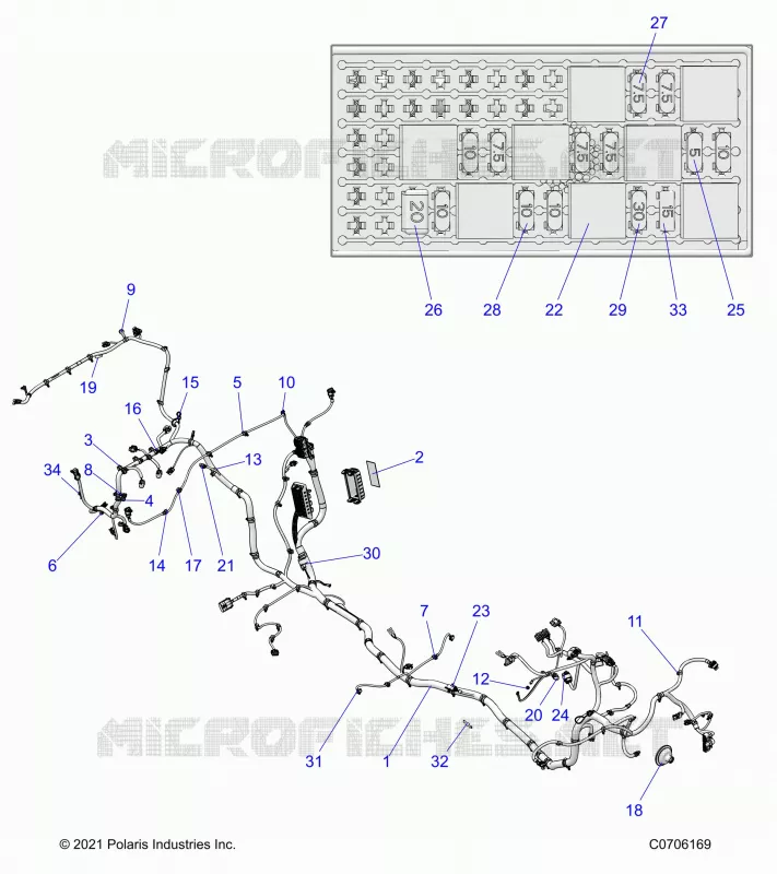 ELETTRICO, WIRE HARNESS