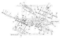 ANTERIORE COPPIA ARM (500/RMK) 500 0972764, EUROPEAN 500 E972764 and 500 RMK 09 (4938393839C004)