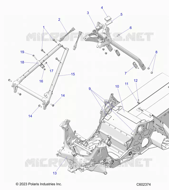 TELAIO, TELAIO ASM. AND OVER STRUCTURE