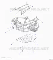 CHASSIS, MAIN FRAME AND SCIARED PLATES