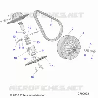 TRASMISSIONE, SECONDARY CLUTCH