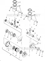 PISTONE AND ALBERO MOTORE 500 AND 500 CLASSIC (4915411541038A)