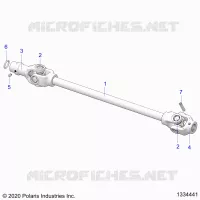 TRASMISSIONE, FRONT PROP SHAFT