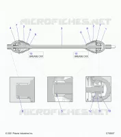 TRASMISSIONE, HALF SHAFT, FRONT