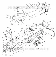 TUNNEL AND MONTAGGIO SEDILE LITE 0943433,STARLITE 0943427 AND  LITE DELUXE 094 (4924992499001A)