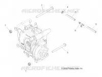 TRASMISSIONE, GEARCASE MOUNTING, REAR