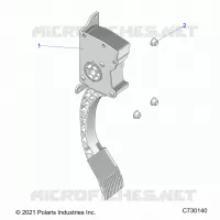 ENGINE, ACCELERATORE PEDALE