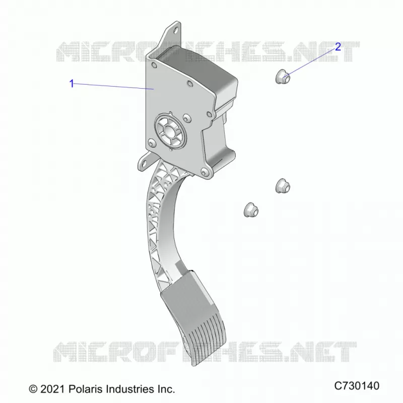 ENGINE, ACCELERATORE PEDALE