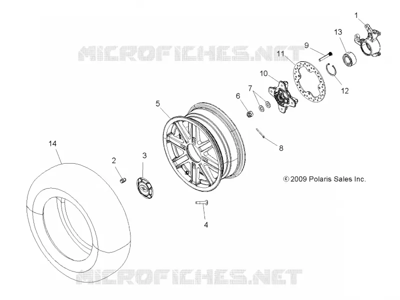 RUOTE, FRONT and HUB