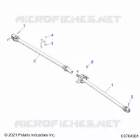 TRASMISSIONE, FRONT PROP SHAFT