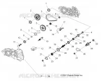 TRASMISSIONE, PRINCIPALE SCATOLA INGRANAGGI INTERNALS