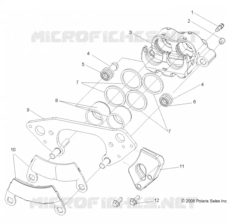 FRENO ANTERIORE CALIPER