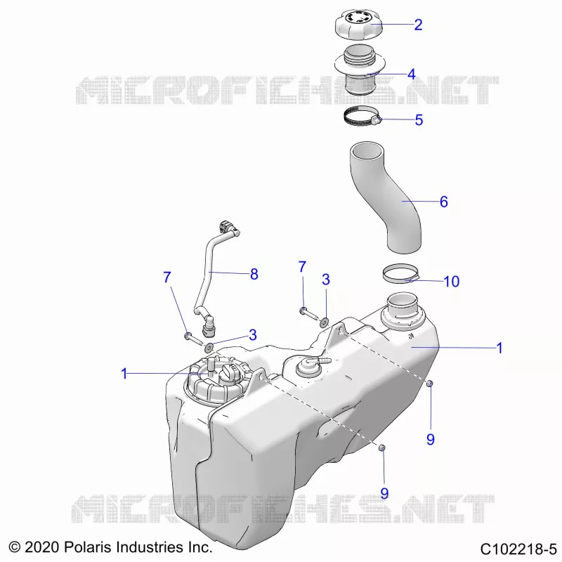SISTEMA DI ALIMENTAZIONE CARBURANTE, FUEL TANK
