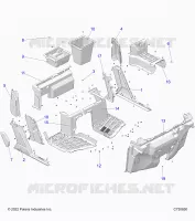 CARROZZERIA INFERIORE ANTERIORE AND ROCKERS