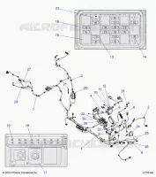 ELETTRICO, WIRE HARNESS, CHASSIS