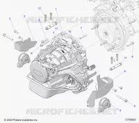 TRASMISSIONE, TRANSMISSION MOUNTING
