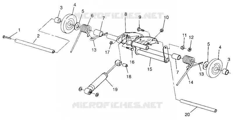 POSTERIORE COPPIA ARM TRAN SPORT 0960143 and EURO TRAN SPORT E960143 (4932273227B013)