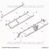 CHASSIS, SEDE SUPPORTS- G21GMZ99AM/BM (C700819-3)