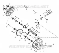 SCATOLA DEGLI INGRANAGGI Trail Boss W98AA25C (4945314531C003)