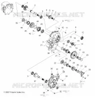 PRINCIPALE SCATOLA INGRANAGGI, INTERNAL COMPONENTS 1