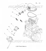 MOTORE, ACCELERATORE MONTAGGIO CORPO