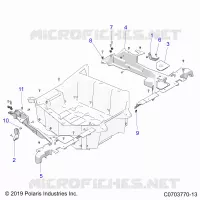 CARROZZERIA POSTERIORE RACK, MOUNTING
