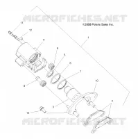 FRENO POSTERIORE CALIPER