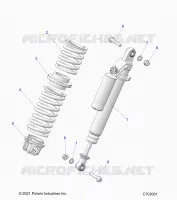 SUSPENSION, SHOCK ANTERIORE MOUNTING