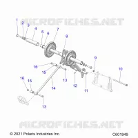 SUSPENSION, POSTERIORE COPPIA ARM