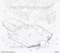 CHASSIS, SCIARED PLATES