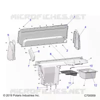 CARROZZERIA POSTERIORE CLOSEOFF, AND FENDERS
