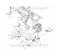 IMPIANTO DI SCARICO Sportsman 4x4 W958040 (4930403040A012)