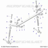 SUSPENSION, BARRA DI STABILIZZAZIONE