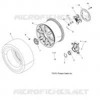 RUOTE, REAR and HUB