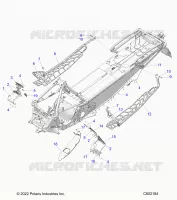 CHASSIS, PROTEZIONE FRIZIONE, FOOTRESTS, AND RUNNINGBOARDS