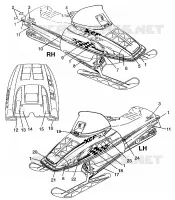 DECALS XCF 0971643 (4938613861A011)