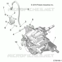 TRASMISSIONE, MAIN GEARCASE MOUNTING