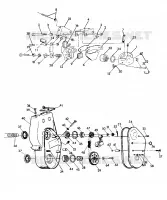 FRENO and carter della catena All Swedish Snowmobiles Less SuperTrak, WideTrak   Lite (4922482248001A)