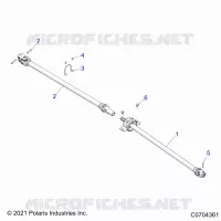 TRASMISSIONE, FRONT PROP SHAFT