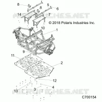 CHASSIS, TELAIO PRINCIPALE AND SKID PLATES