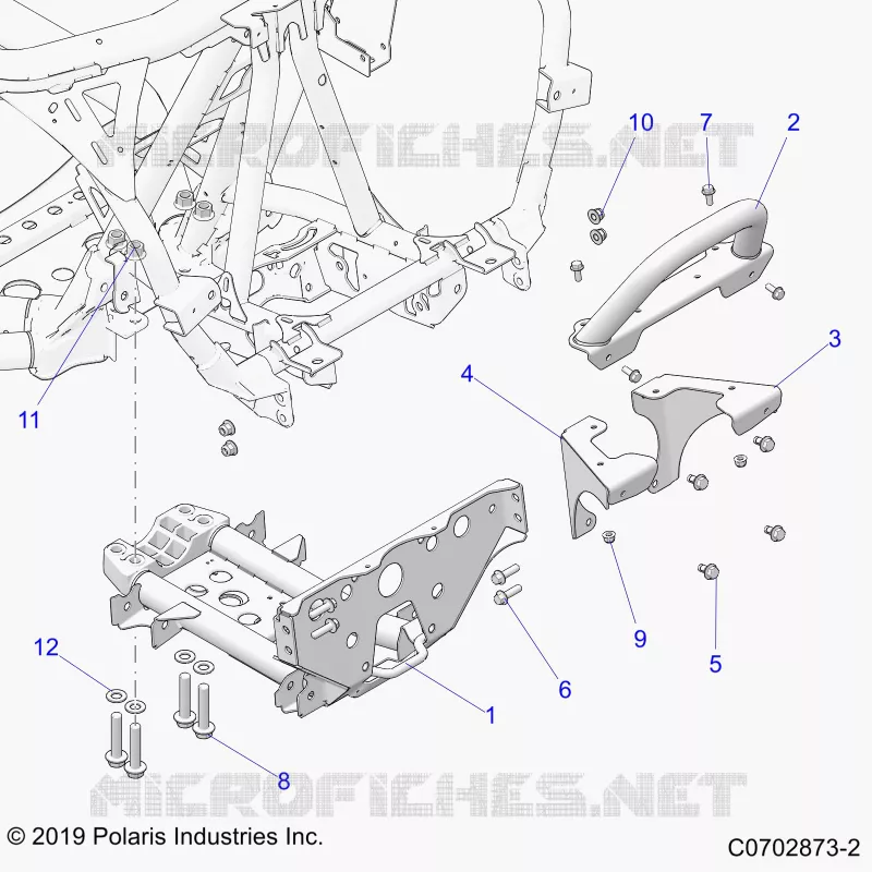 TELAIO, MOUNTING, FRONT GEARCASE