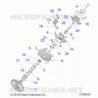 TRASMISSIONE, PRIMARY CLUTCH
