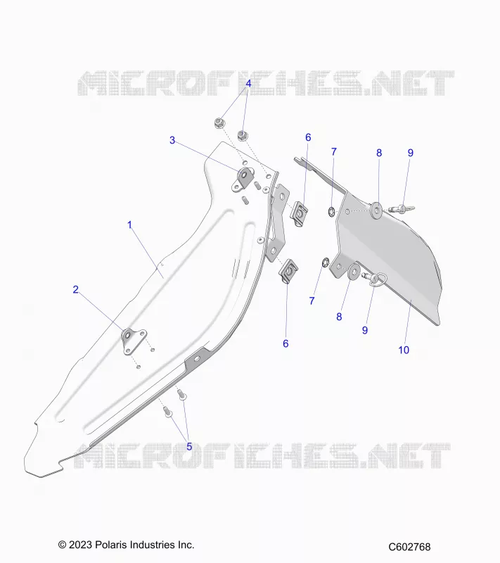 CHASSIS, PROTEZIONE FRIZIONE ASM. AND SHIELD
